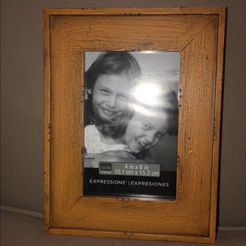 Mustard Yellow Picture Frame - 4x6